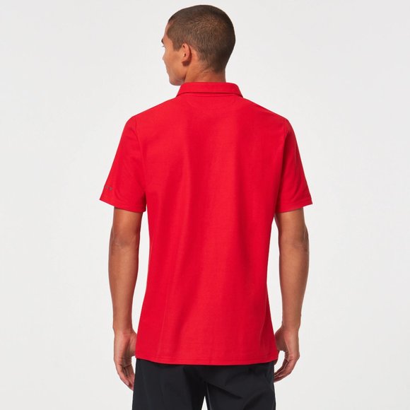Oakley Men's Clubhouse Rc Polo 2.0  Red - Picture 7 of 12